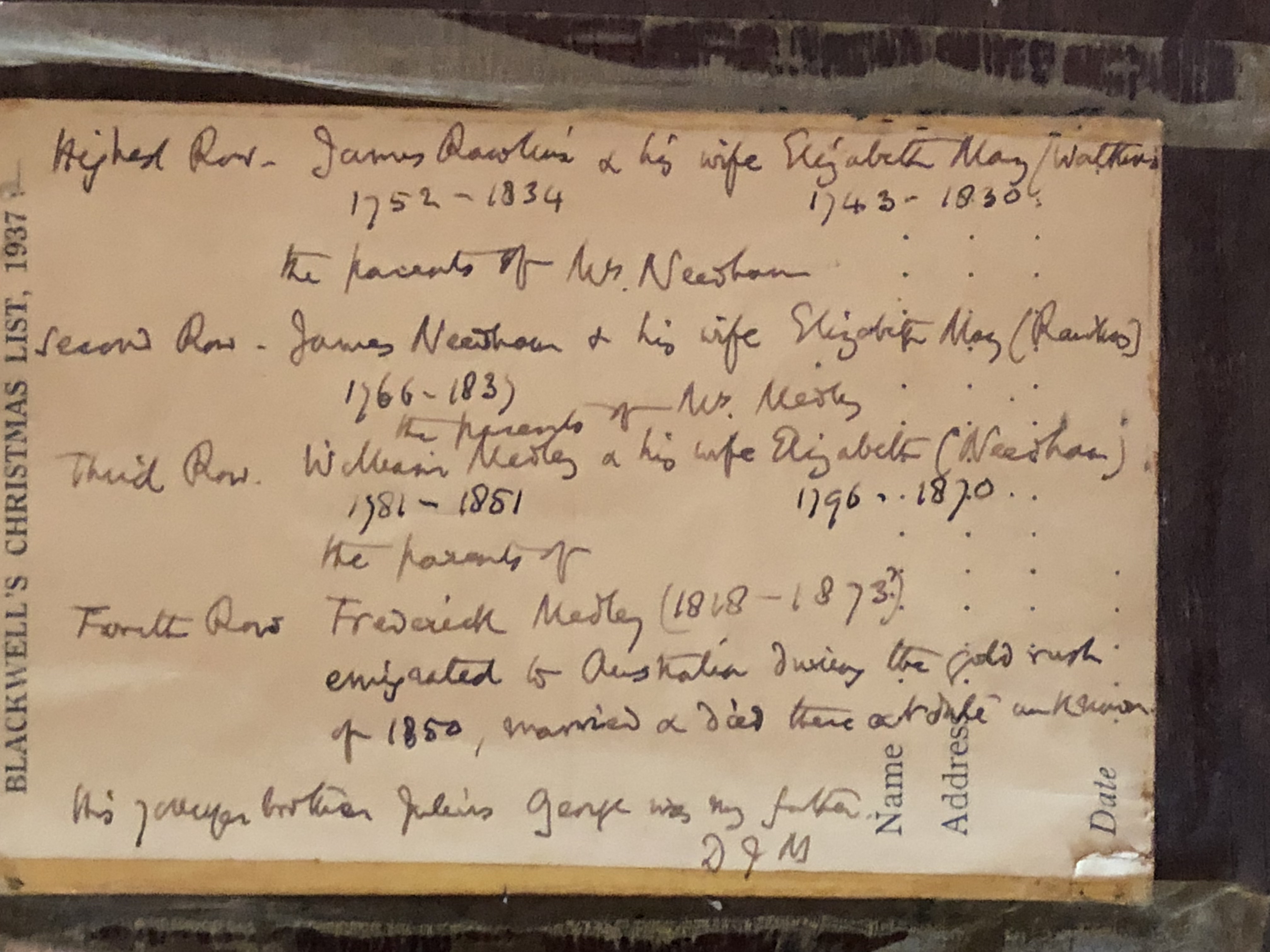 Medley, William
